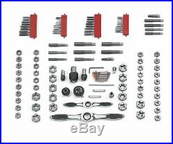 GearWrench 114PC 82812 Ratcheting Tap and Die Drive Tool Set SAE/Metric