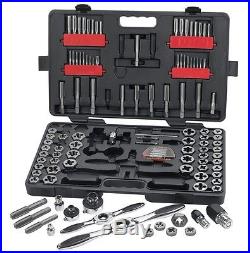 GearWrench 114 pc. Large SAE/Metric Ratcheting Tap and Die Set KDT-82812 NEW