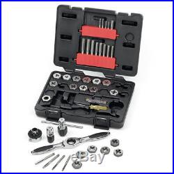 GearWrench 40-Pc Metric Ratcheting Tap and Die Dr Tools Set 3886 New