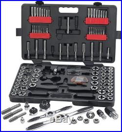 GearWrench 82812 114 Piece Ratcheting SAE Metric Tap and Die Set FREESHIPPING