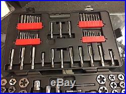 GearWrench 82812 114 Piece Ratcheting SAE and Metric Tap and Die Set FREESHIP