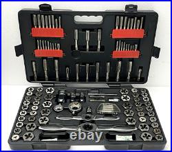 GearWrench 82812 SAE/Metric Ratcheting Tap and Die Set 114 Piece