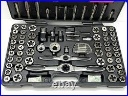 GearWrench 82812 SAE/Metric Ratcheting Tap and Die Set 114 Piece