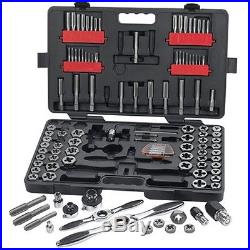 GearWrench KDT 82812 114 pc. Large SAE/Metric Ratcheting Tap and Die Set NEW