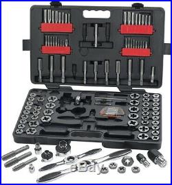 GearWrench Ratcheting Tap And Die Set Hand Tool Auto locking Steel (114-Piece)