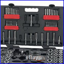 GearWrench SAE Metric Ratcheting Tap and Die Set 117 Piece Tool Storage Case Kit