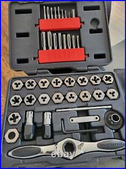 Gearwrench 3885 40 Pc. SAE Ratcheting Tap And Die Drive Tool Set