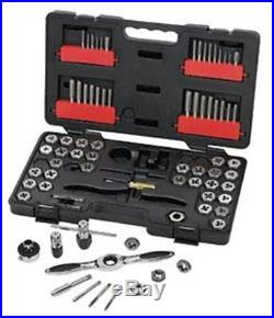 Gearwrench 75 Pc. SAE/Metric Ratcheting Tap and Die Drive Tool Set NEW 3887