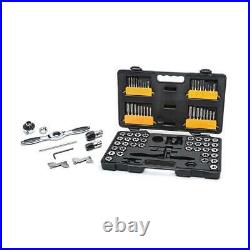 Gearwrench Professional SAE and Metric Ratcheting Tap and Die Set 75-Pieces
