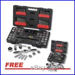 Gearwrench SAE/Metric Ratcheting Tap and Die Drive Tool Set with Free Metric