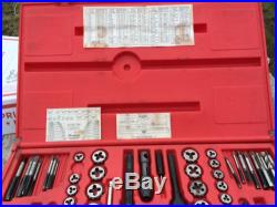 Gently Used Snap-On Tools TDTDM500 76 Piece Professional Tap and Die Set