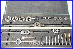 Greenfield 26 PC TAP AND DIE SET CORSE GOV CONTRACTOR 1/4 1 NOS