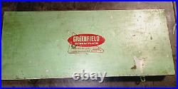 Greenfield Little Giant Tap And Die Set Missing Some Items