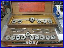 Greenfield Little Giant Tap and Die Set No. 311 Combination Screw Plate Morse
