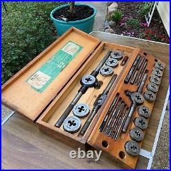 Greenfield No. 311 Tap & Die Set Little Giant Screw Plate NC & NF