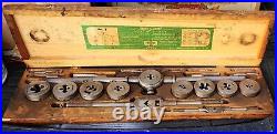 Greenfield No. 7 Little Giant Adjustable Die And Tap Set