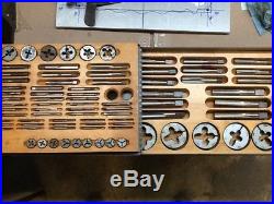 Greenfield Tap And Die Set Large Set #1 Thru 1inch American USA Made