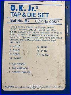 Greenfield Tap And Die Set No. B7