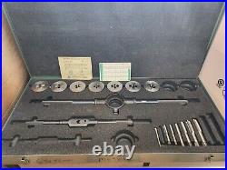 Greenfield Tap & Die Set Metric M6-M18 Little Giant GTD USA Machinist Tool