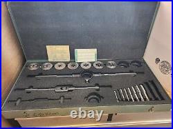 Greenfield Tap & Die Set Metric M6-M18 Little Giant GTD USA Machinist Tool