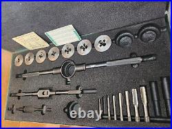 Greenfield Tap & Die Set Metric M6-M18 Little Giant GTD USA Machinist Tool