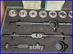 Greenfield Tap & Die Set Metric M6-M18 Little Giant GTD USA Machinist Tool