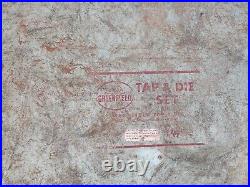 Greenfield Tap & Die Set Metric M6-M18 Little Giant GTD USA Machinist Tool