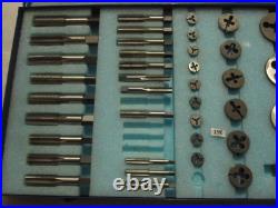 Greenfield Tap and Die 39 piece tap and die set W Case