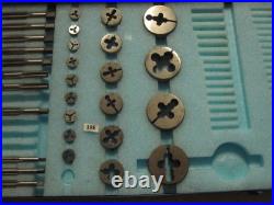Greenfield Tap and Die 39 piece tap and die set W Case