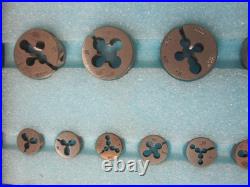 Greenfield Tap and Die 39 piece tap and die set W Case