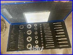 Greenfield Threading Tap And Die Set, Pieces 84, Hss, Bright