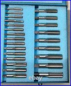 Greenfield Trw 84 Pc Tap & Die Threading Set #6 Nice + 2 Wrenches