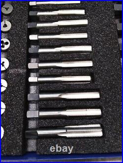 Greenfield U. S Screw Threading Set #6 Tap Die Set USA 82pc Type One NF, NS, EUC