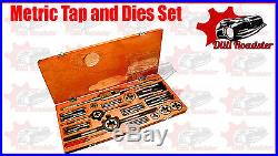 HEAVY DUTY METRIC TAP AND DIE SET 06MM TO 30MM-COMPLETE METRIC BRAND NEW