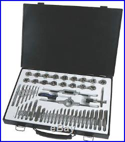HSS Steel Tap and Die Set 51Pc Professional Quality Precision Set