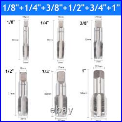HSS Taper Pipe Tap Set BSP Thread Cleaning Rethreading Thread Screw Cutting Tool