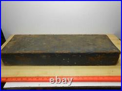HUGE GTD Greenfield 315 Little Giant Screw Plate Tap & Die Set Wood Case