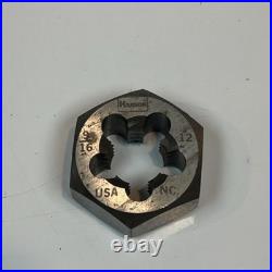 Hanson 12 Piece SAE Die Set Vintage- See Description