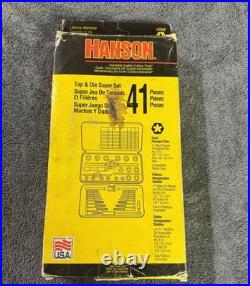 Hanson 24606 Tap Die Super Set #4-1/2 Complete Set