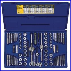 Hanson Irwin 26376 76 Piece SAE/Metric Tap & Die Set