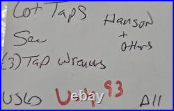 Hanson OTHERS Threading Taps Tap Wrench Set Sae LOT