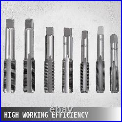 Happybuy 110Pcs Tap and Die Set, Include Metric Tap and Die Set M2-M18, Tungste