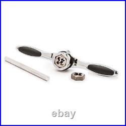 Husky Ratcheting Tap + Die Set SAE/Metric 5° Swing Arc Blow Mold Case