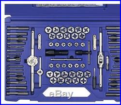 IRWIN 117-Piece Metric and Standard (SAE) Tap and Die Set High Carbon Steel Tool