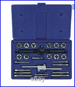 IRWIN 24-Piece PC Carbon Steel Standard SAE Tap and Die Tool Set with Case