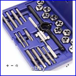 IRWIN 24-Piece PC Carbon Steel Standard SAE Tap and Die Tool Set with Case