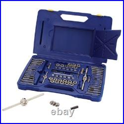 IRWIN 26376DC Tap and Die Set, High Carbon Steel Fractional, 76-Pieces