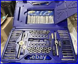 IRWIN HANSON 26377 117 Piece Fractional/Metric Tap, Dies & Drill Bit Deluxe Set