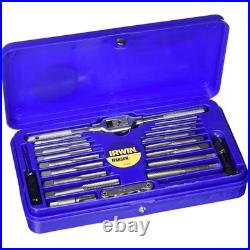IRWIN Hanson 26319 Tap & Die Set, SAE/Metric Hex Machine, 41-Pieces