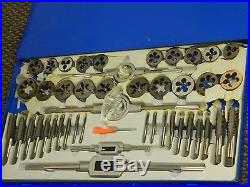 Interstate 45 Pc Tap and Die Set 1/4-1 to 1-14 Tap UNC and UNF 03959202